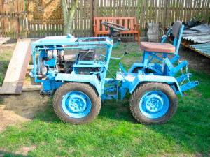 Фото: самодельный мини трактор для домашнего хозяйства